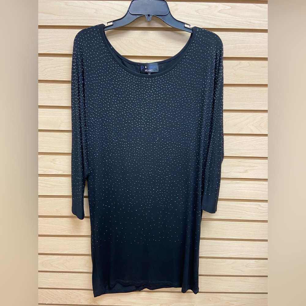 P LUCA MILANO GORGEOUS FASHIONABLE WOMEN TUNIC SIZE MEDIUM